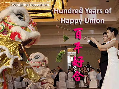 image-liondance performance for wedding